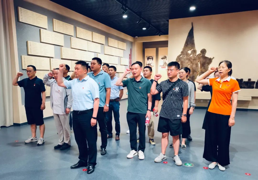 大豐東臺項目聯合黨支部開展慶“七一”活動